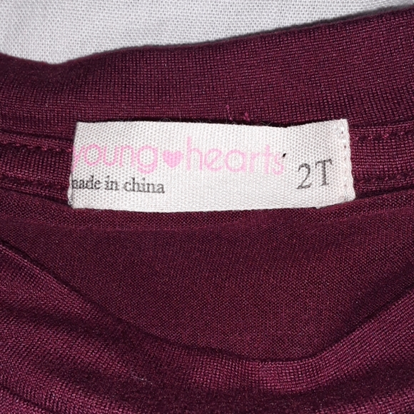 Young hearts long sleeve tee heart cat - Picture 4 of 8